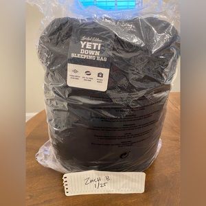 Yeti Down Sleeping Bag